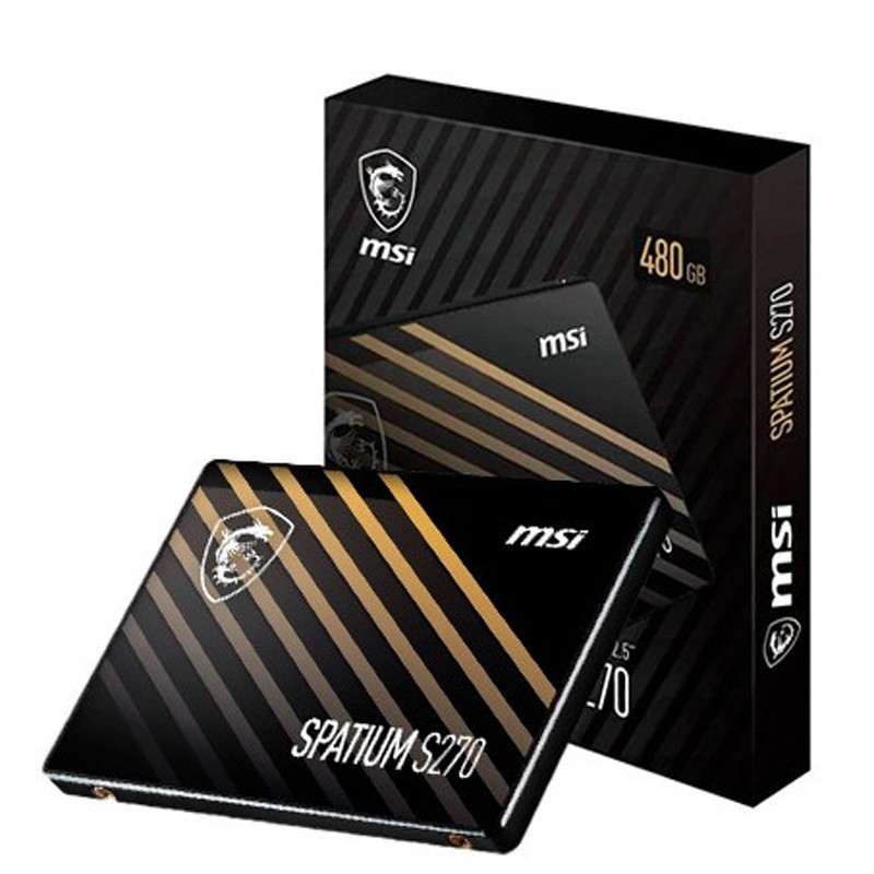 Disque Dur SSD Interne MSI Spatium S270 480Go Sata 2.5" En Tunisie Disque Dur SSD Interne MSI Spatium S270 480Go Sata 2.5" En Tunisie