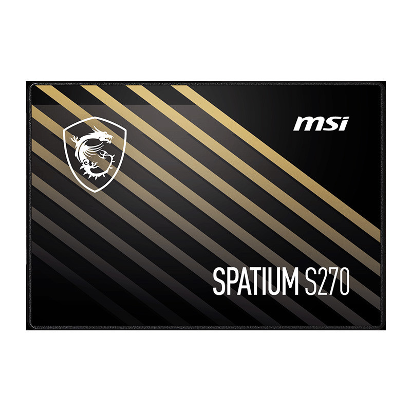 Disque Dur SSD Interne MSI Spatium S270 480Go Sata 2.5" En Tunisie