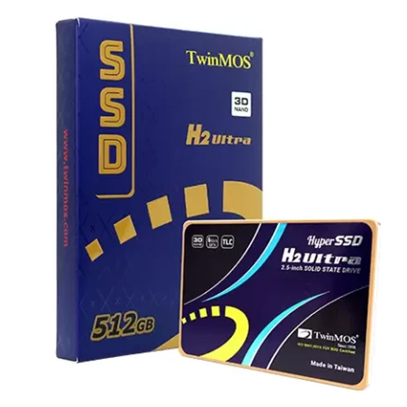 Disque Dur SSD TwinMOS H2 Ultra 512Go 2.5" Sata III En Tunisie