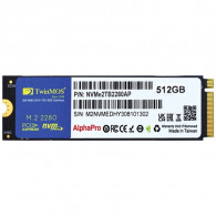 Disque Dur SSD TwinMOS AlphaPro 512Go NVMe PCIe M.2 En Tunisie Disque Dur SSD TwinMOS AlphaPro 512Go NVMe PCIe M.2 En Tunisie