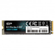 Disque Dur Interne SSD Silicon Power 512Go SSD NVMe M.2 (SP512GBP34A60M28)