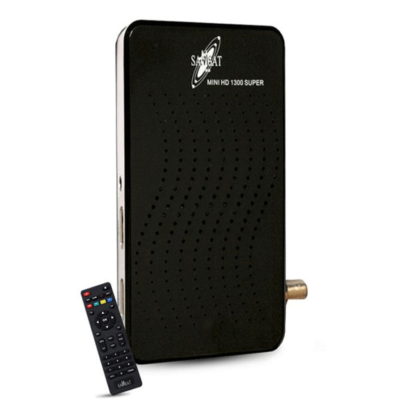 Récepteur Samsat Mini HD 1300 Super Full HD 1080p + Clé Wifi Noir en Tunisie Récepteur Samsat Mini HD 1300 Super Full HD 1080p + Clé Wifi Noir en Tunisie