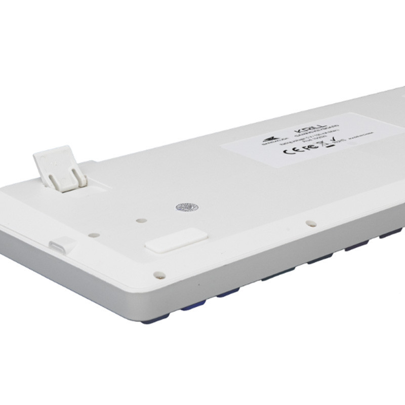 Clavier Gamer Baracuda BGK-01124 Krill RGB Blanc En Tunisie