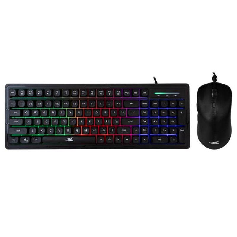 Pack Gamer Clavier & Souris Baracuda Orca BGC Noir En Tunisie Pack Gamer Clavier & Souris Baracuda Orca BGC Noir En Tunisie
