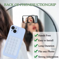 Support De Téléphone Portable à Ventouse Transparent