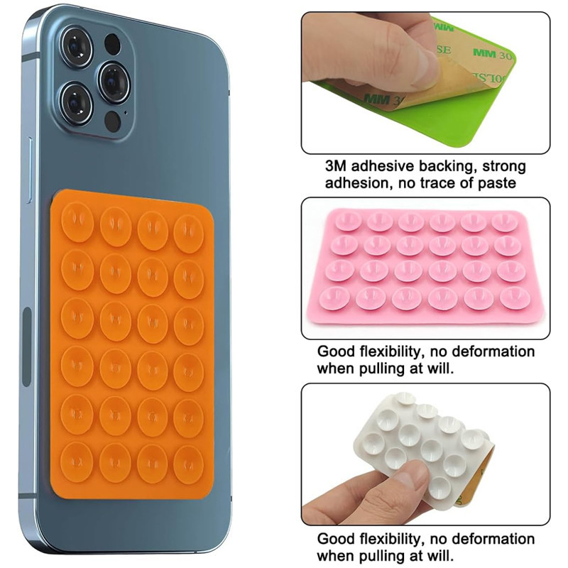 Support De Téléphone Portable à Ventouse Rose en Tunisie