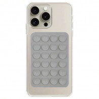 Support De Téléphone Portable à Ventouse Gris