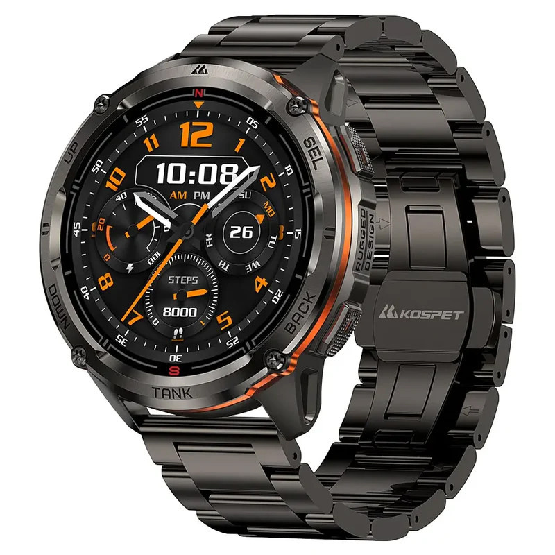 Smart Watch Kospet Tank T3 Ultra Noir en Tunisie