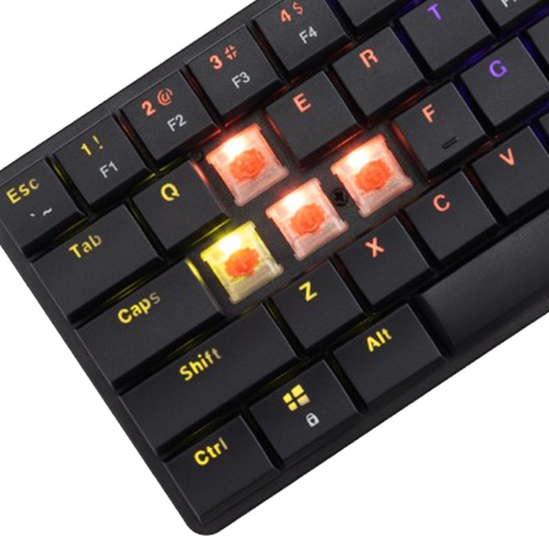 Clavier Gamer WhiteShark Nagamaki Red Switch Noir En Tunisie