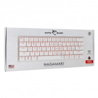 Clavier Gamer WhiteShark Nagamaki Red Switch Blanc En Tunisie Clavier Gamer WhiteShark Nagamaki Red Switch Blanc En Tunisie