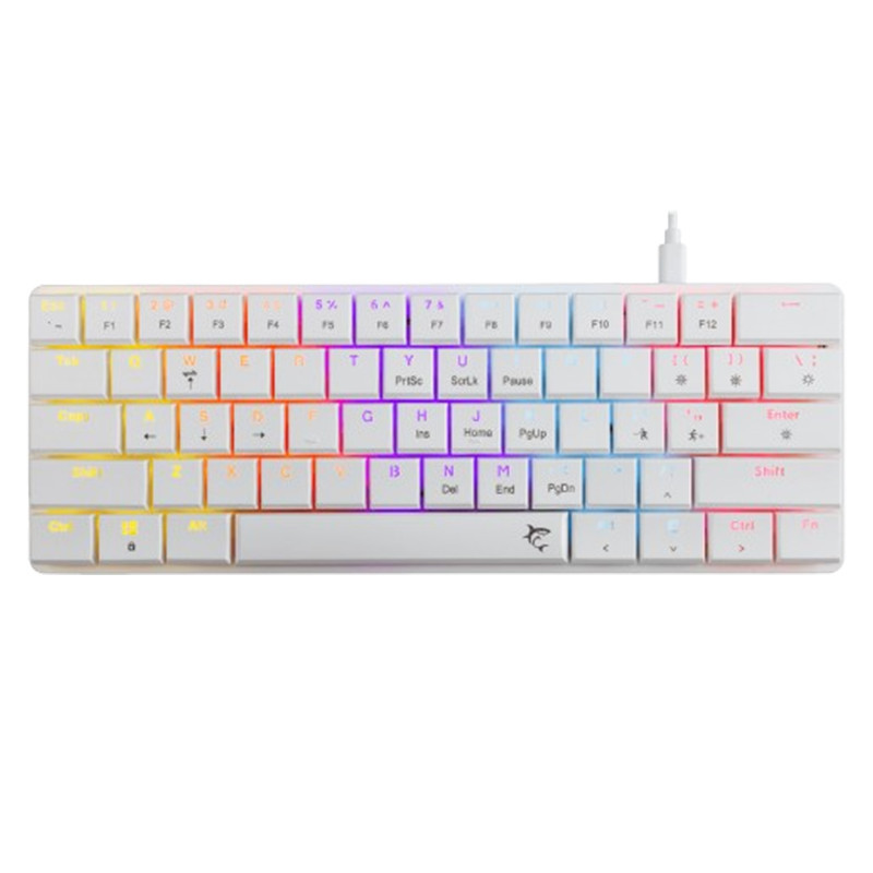 Clavier Gamer WhiteShark Nagamaki Red Switch Blanc En Tunisie Clavier Gamer WhiteShark Nagamaki Red Switch Blanc En Tunisie