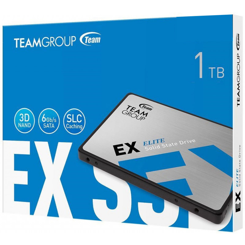 Disque Dur Interne SSD Team Group Ex2 2.5" 1To (T253E2001T0C101) En Tunisie
