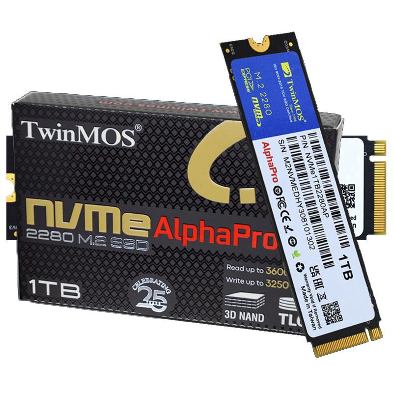 Disque Dur SSD TwinMOS AlphaPro 1To NVMe PCIe M.2 En Tunisie