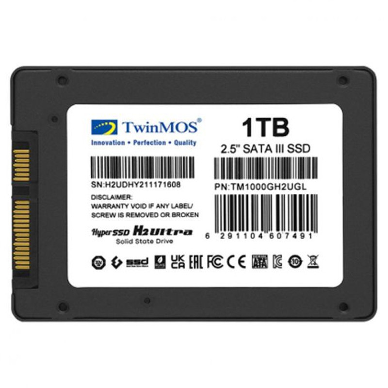 Disque Dur SSD TwinMOS H2 1To 2.5" Sata III En Tunisie