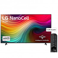 TV LG 75" NanoCell NANO80 4k UHD Smart Tv Noir en Tunisie