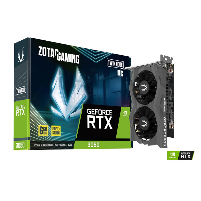 Carte Graphique Zotac Gaming GeForce RTX 3050 6Go GDDR6 Twin Edge OC En Tunisie Carte Graphique Zotac Gaming GeForce RTX 3050 6Go GDDR6 Twin Edge OC En Tunisie