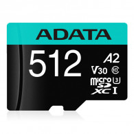 Carte Mémoire Adata Micro SD 512Go Classe 10 Avec Adaptateur En Tunisie Carte Mémoire Adata Micro SD 512Go Classe 10 Avec Adaptateur En Tunisie