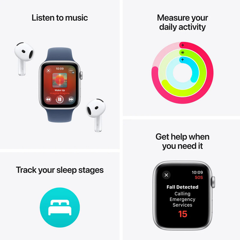 Apple Watch SE GPS 44mm Aluminium Midnight en Tunisie
