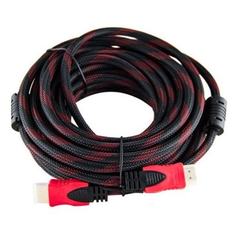 Câble HDMI 4K x 2K 15M Rouge en Tunisie