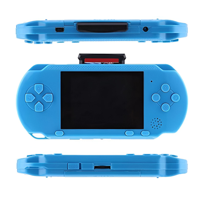 Console De Jeu Portable Avec 2 Cassettes Bleu Ciel En Tunisie