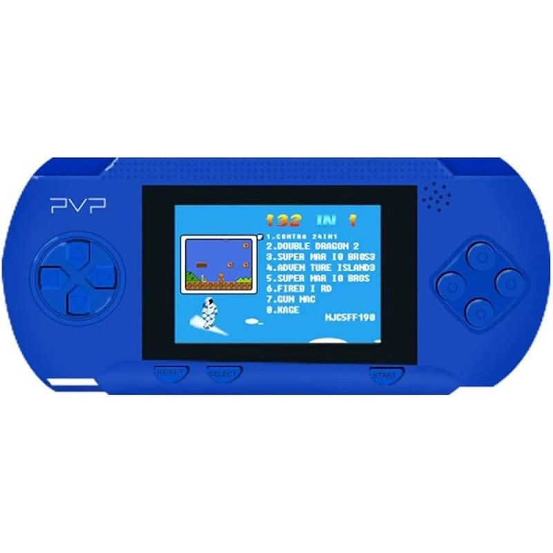 Console De Jeu Portable Avec 2 Cassettes Bleu En Tunisie Console De Jeu Portable Avec 2 Cassettes Bleu En Tunisie