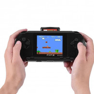 Console De Jeu Portable Avec 2 Cassettes Noir En Tunisie Console De Jeu Portable Avec 2 Cassettes Noir En Tunisie