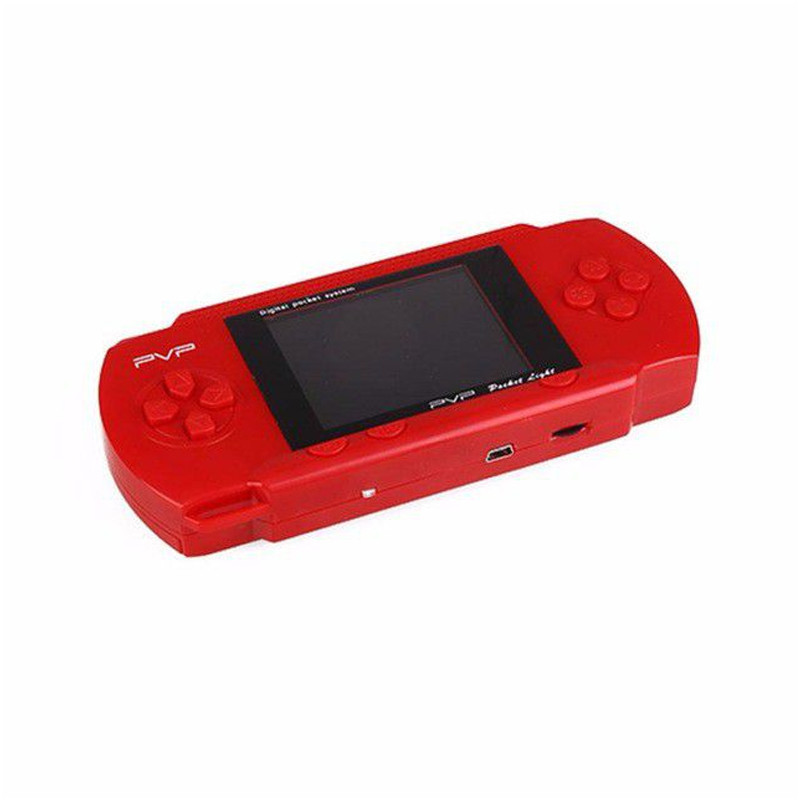 Console De Jeu Portable Avec 2 Cassettes Rouge En Tunisie