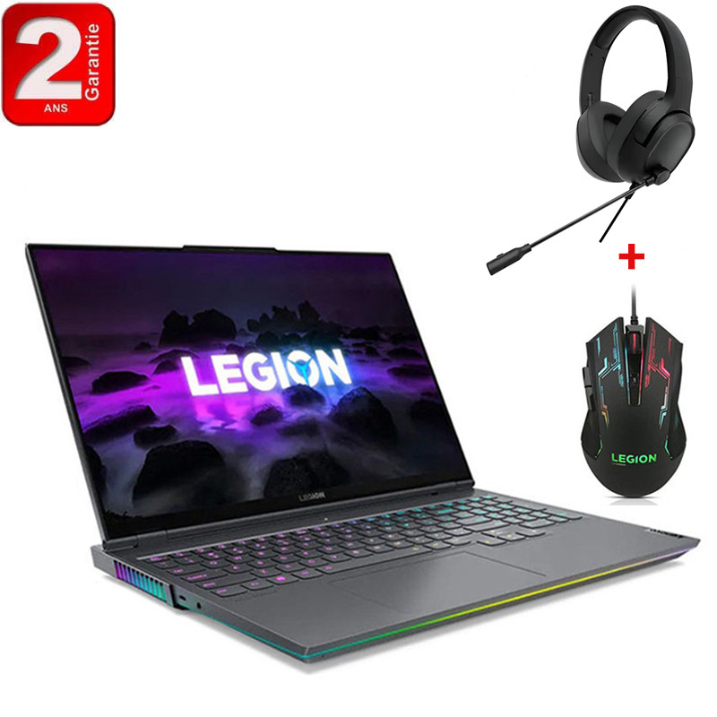 Pc Portable Lenovo Légion 7 16ACHG6 AMD Ryzen 9 32Go 1To SSD Gris (82N600P5FG) En Tunisie Pc Portable Lenovo Légion 7 16ACHG6 AMD Ryzen 9 32Go 1To SSD Gris (82N600P5FG) En Tunisie