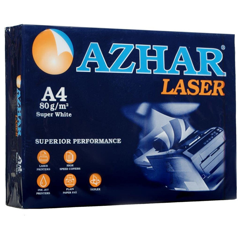 Rame Papier Azhar A4 80g/m² Extra Blanc En Tunisie Rame Papier Azhar A4 80g/m² Extra Blanc En Tunisie