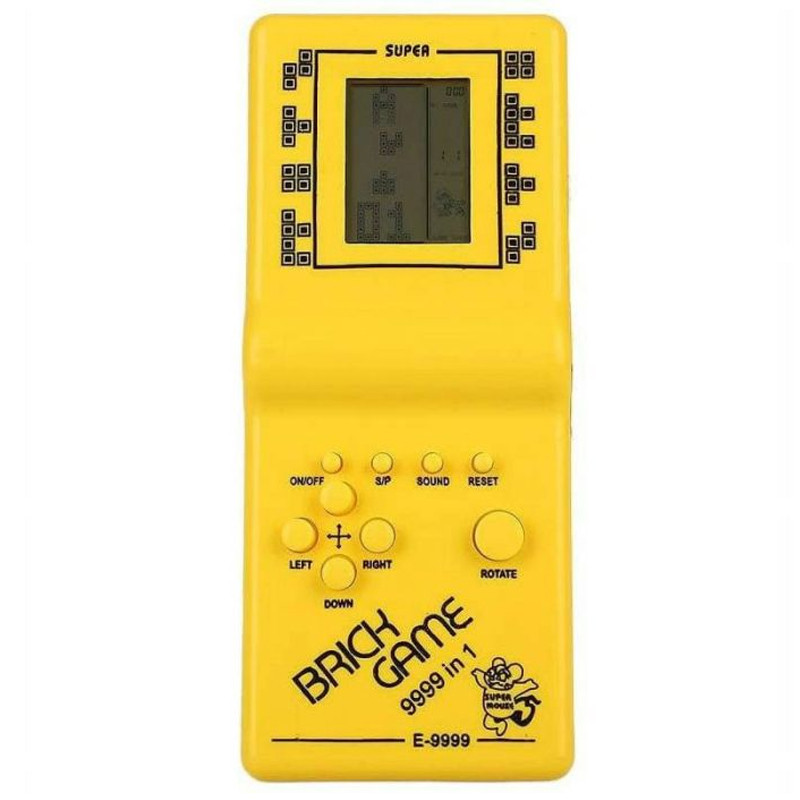 Console De Jeu Tetris Brick Game Jaune En Tunisie Console De Jeu Tetris Brick Game Jaune En Tunisie