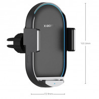 Support Voiture & Chargeur Sans Fil Xiaomi MI 50W Noir En Tunisie