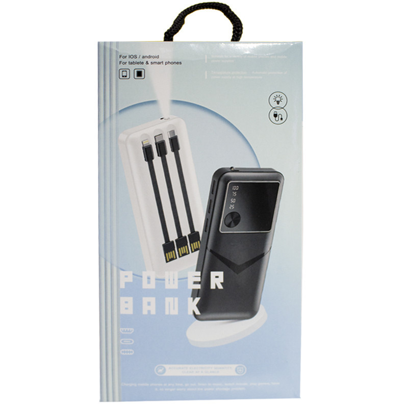 Power Bank BUA03 10000 mAh Noir en Tunisie