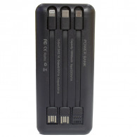 Power Bank BUA03 10000 mAh Noir