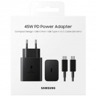 Chargeur Type C Samsung EP-T4510X 45W Noir en Tunisie