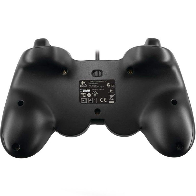 Manette De Jeux Filaire Logitech F310 Noir En Tunisie