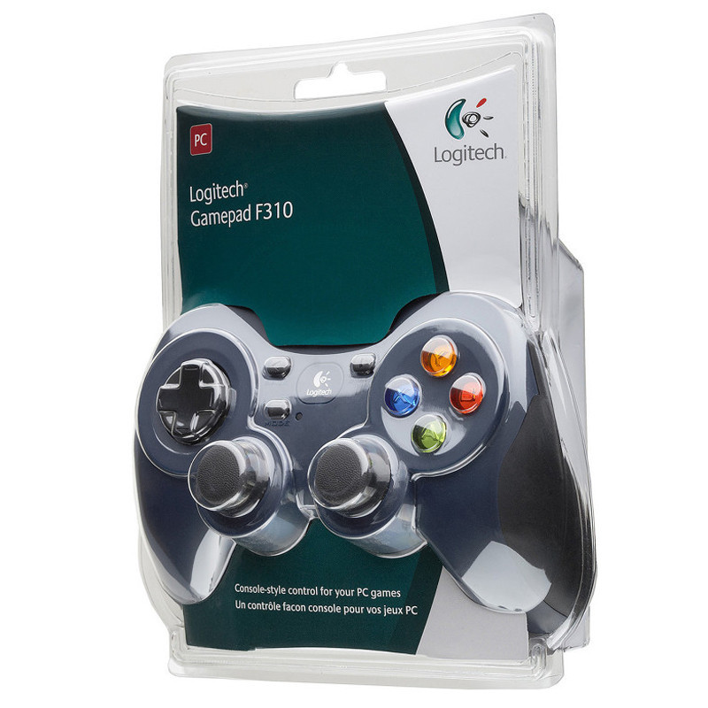 Manette De Jeux Filaire Logitech F310 Noir En Tunisie