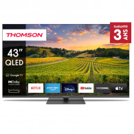 TV Thomson 43" 43QG5C14 QLED Google Tv Noir en Tunisie TV Thomson 43" 43QG5C14 QLED Google Tv Noir en Tunisie
