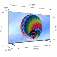 Tv Thomson 65" 65QG4S14 QLED Side Feet Google Tv Noir en Tunisie Tv Thomson 65" 65QG4S14 QLED Side Feet Google Tv Noir en Tunisie