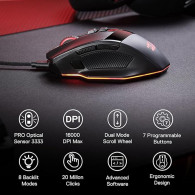 Souris Gamer Redragon Rind M813 RGB Noir En Tunisie Souris Gamer Redragon Rind M813 RGB Noir En Tunisie