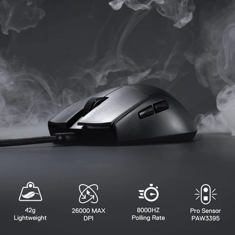 Souris Gamer Redragon K1NG 8k M996 Noir En Tunisie