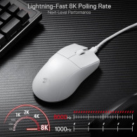 Souris Gamer Redragon K1NG 8k M996 Blanc En Tunisie Souris Gamer Redragon K1NG 8k M996 Blanc En Tunisie