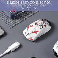 Souris Gamer Sans Fil Redragon K1NG AK PRO M916AK Blanc En Tunisie Souris Gamer Sans Fil Redragon K1NG AK PRO M916AK Blanc En Tunisie
