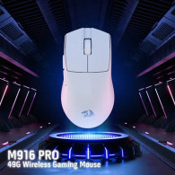Souris Gamer Sans Fil Redragon K1NG 4K PRO M916 PRO Blanc En Tunisie Souris Gamer Sans Fil Redragon K1NG 4K PRO M916 PRO Blanc En Tunisie