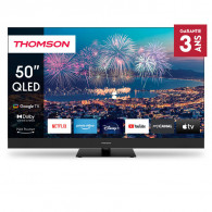 Tv Thomson 50" 50QG6C14 QLED Plus Google Tv Noir en Tunisie Tv Thomson 50" 50QG6C14 QLED Plus Google Tv Noir en Tunisie