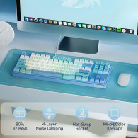 Clavier Gamer Redragon Star Blade K707 RGB Bleu En Tunisie Clavier Gamer Redragon Star Blade K707 RGB Bleu En Tunisie