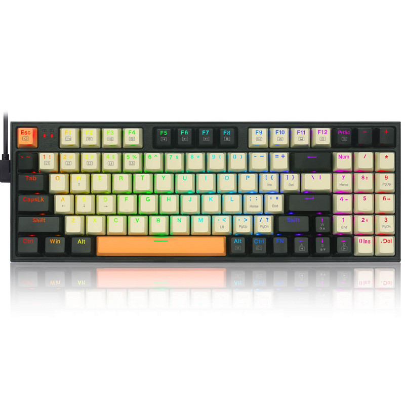 Clavier Gamer Redragon Kitaya K636 RGB Noir En Tunisie Clavier Gamer Redragon Kitaya K636 RGB Noir En Tunisie