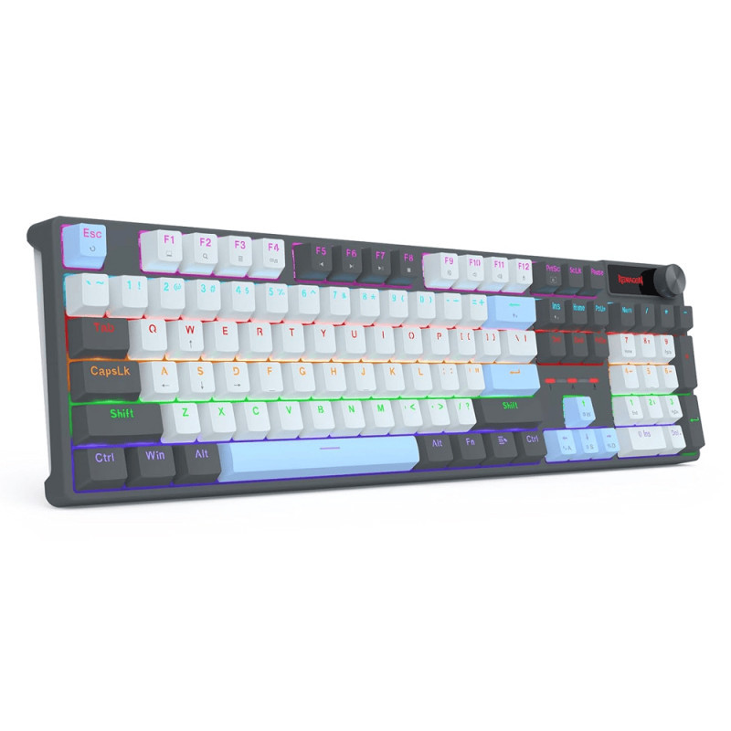 Clavier Gamer Redragon Caesura K718 RGB Gris En Tunisie