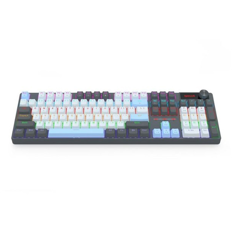 Clavier Gamer Redragon Caesura K718 RGB Gris En Tunisie