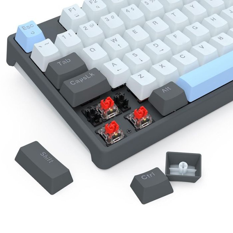 Clavier Gamer Redragon Caesura K718 RGB Gris En Tunisie