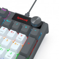 Clavier Gamer Redragon Caesura K718 RGB Gris En Tunisie